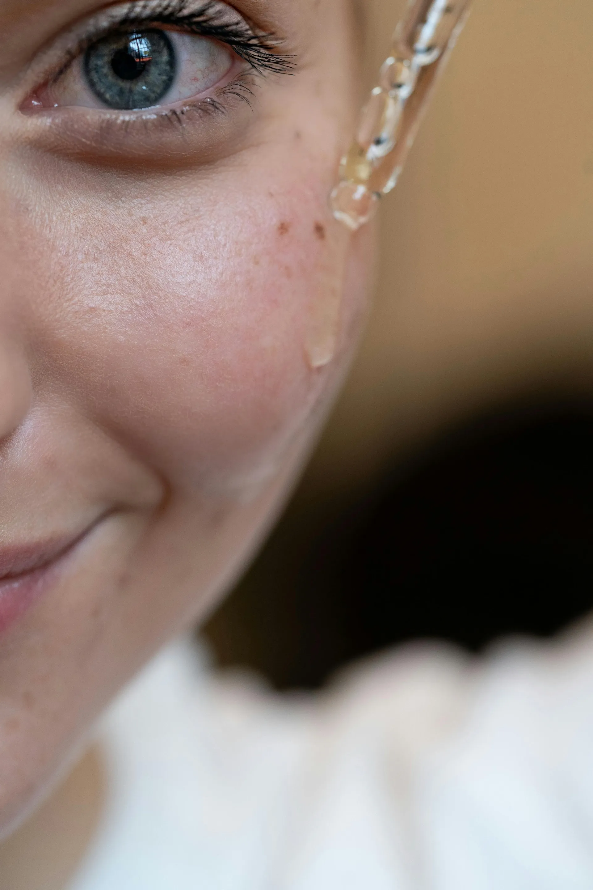 Portrait peau radieuse et éclatante