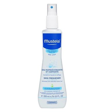 Mustela Eau Rafraîchissante et Coiffante pour Bébé – 200 ml