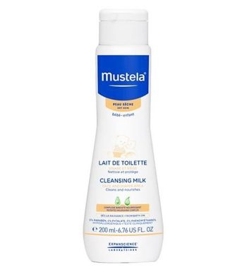 Mustela Lait de Toilette Bébé – 200 ml