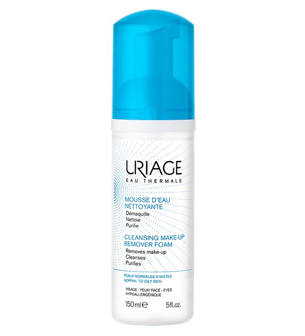 Uriage – Mousse d’eau nettoyante – 150 ml Uriage – Mousse d’eau nettoyante – 150 ml