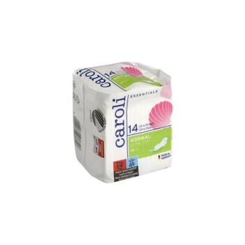 CAROLI SERVIETTES PÉRIODIQUES ULTRA PLUS CAPACITÉ D’ABSORPTION 3 GOUTTES X14