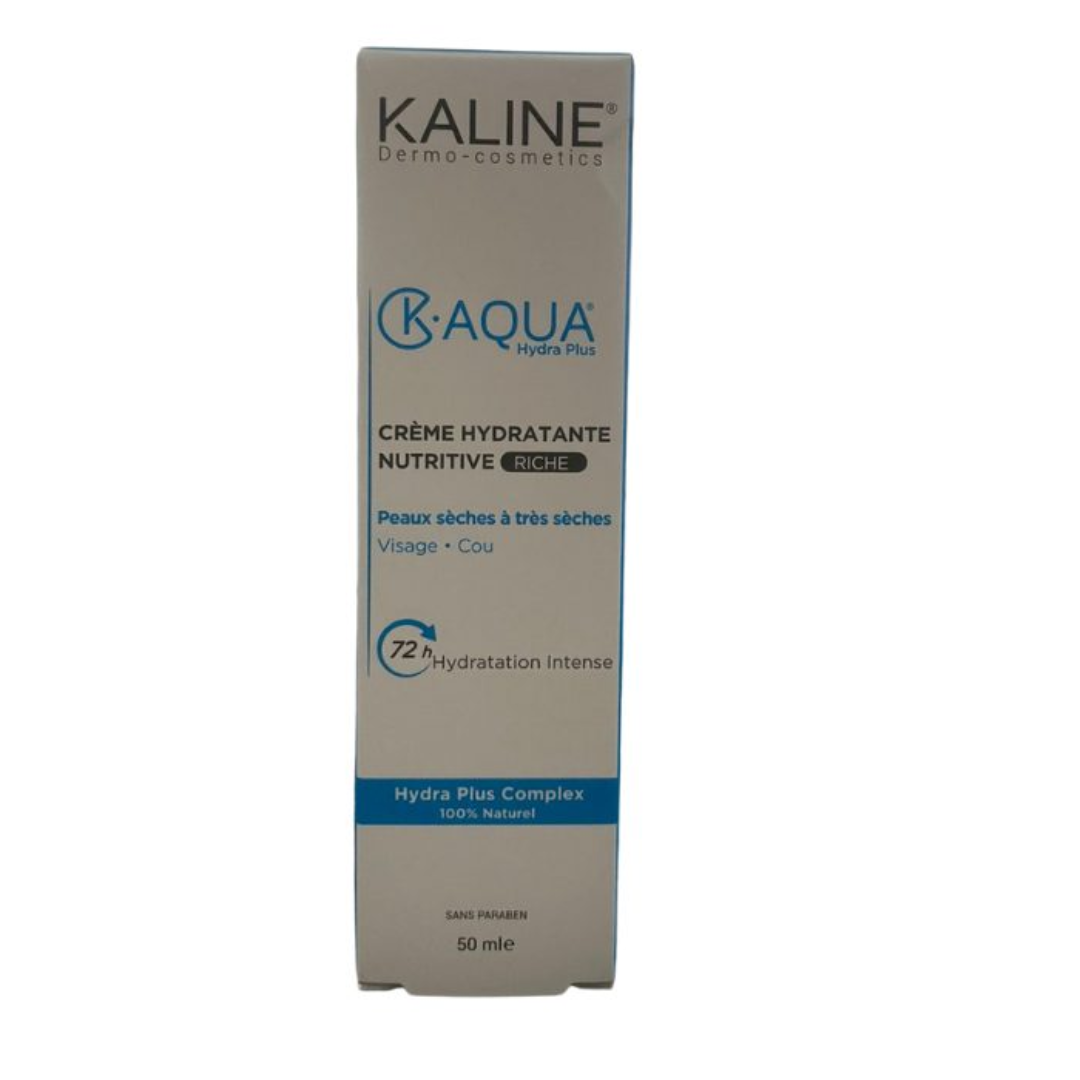 Kaline K.Aqua Creme Hydratante Nutritive Riche Peaux Seches Et Tres Seches 50ml Kaline K.Aqua Creme Hydratante Nutritive Riche Peaux Seches Et Tres Seches 50ml