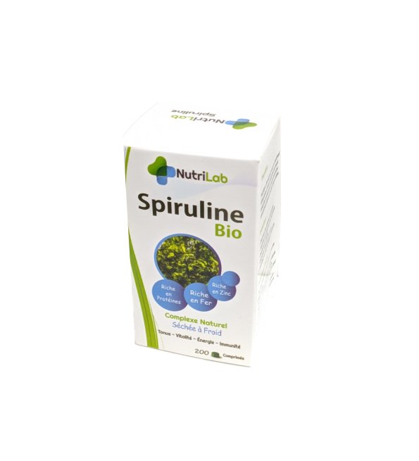 NutriLab Spiruline Bio 240 Comprimés NutriLab Spiruline Bio 240 Comprimés