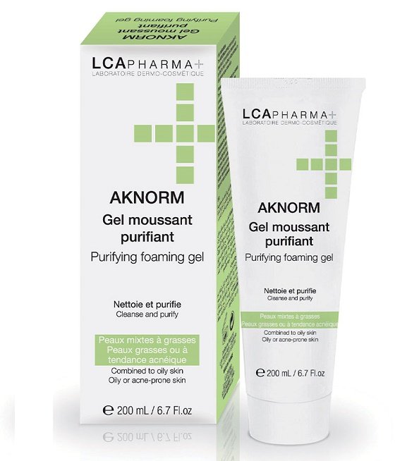 Lca Pharma AKNORM Gel moussant purifiant 200ml Lca Pharma AKNORM Gel moussant purifiant 200ml