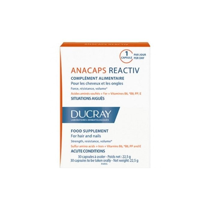 Ducray – Anacaps Reactiv – 30 Capsules Ducray – Anacaps Reactiv – 30 Capsules