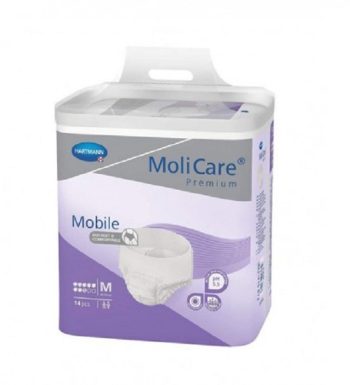 HARTMANN MOLICARE MOBILE SUPER SLIP ABSORBANT TAILLE M/NUIT X14 Unités