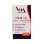 Vita Nature Biotine 5000mcg 60 Gelules