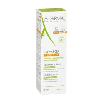 A-DERMA — EXOMEGA CONTROL LAIT ÉMOLLIENT ANTI-GRATTAGE COSMÉTIQUE STÉRILE 200 ml