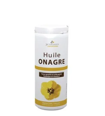 3Chenes Huile d’Onagre Oméga 6 et Vitamine E 150 Capsules