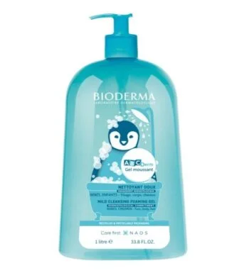 ABCDERM GEL MOUSSANT 1 LITRE