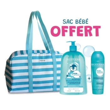 Bioderma Abcderm Pack Gel lavant 1L + Shampooing