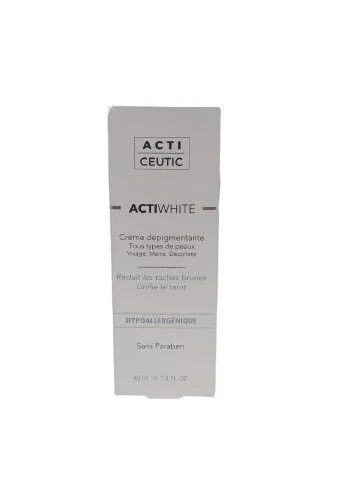 Acti Ceutic Actiwhite crème dépigmentante 40ml