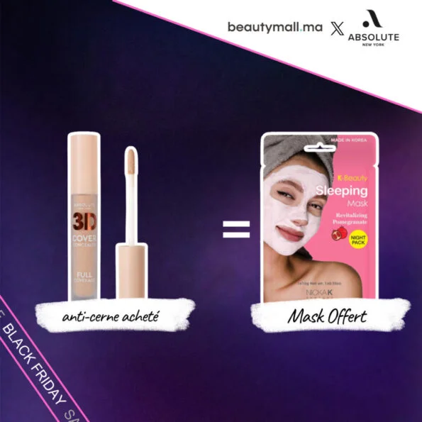 Absolute New York  3D Cover Concealer Peachy Ivory 5.5ml