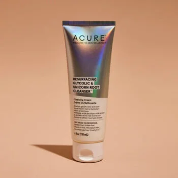 Acure Resurfacing glycolic & Unicorn Root Cleanser 118ml