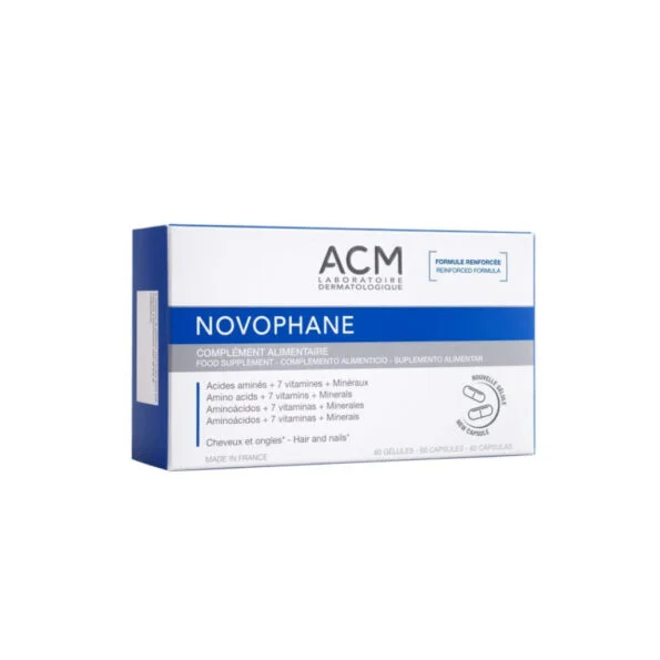 Acm Novophane Ongles et Cheveux 60 Capsules