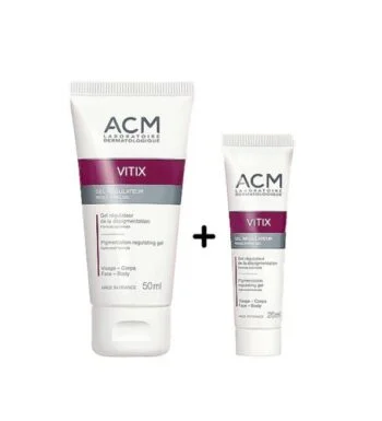 ACM Vitix Gel Regulateur 50ml + Gel Regulateur 20ml Pack