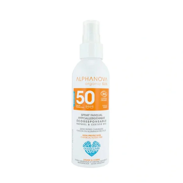 Alphanova Sun Spray Solaire Familial Spf50+ 150g