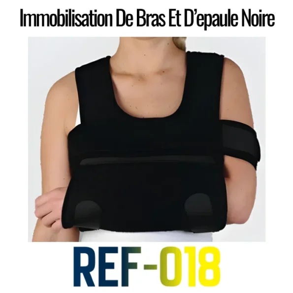 ANNAFIX Immobilisation De Bras & d’epaule Noir REF-018