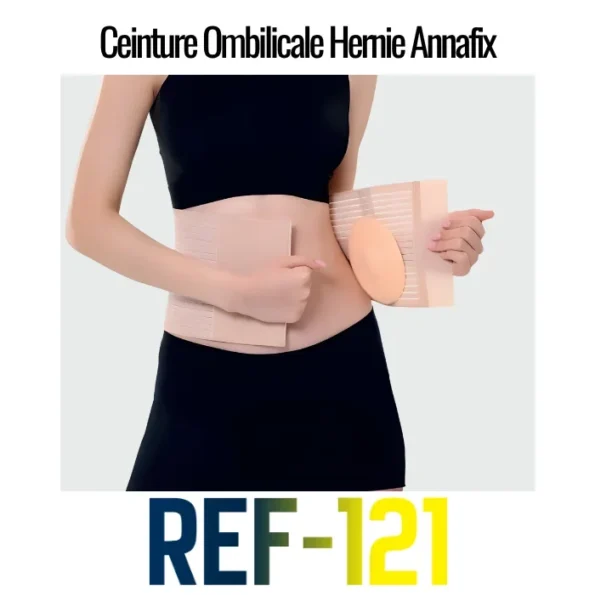 ANNAFIX Ceinture Ombilicale Hernie Taille 1 S-M REF-121