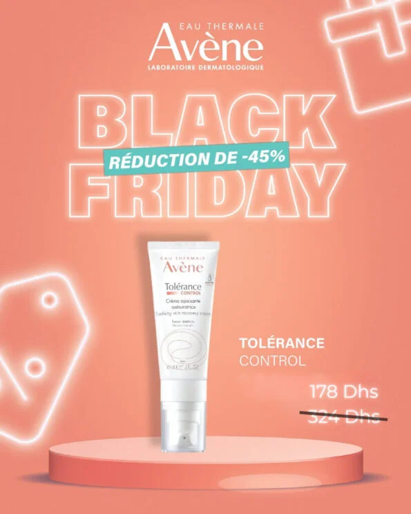 Eau Thermale Avène – Tolérance CONTROL Crème apaisante restauratrice Cosmétique Stérile® 40 ml