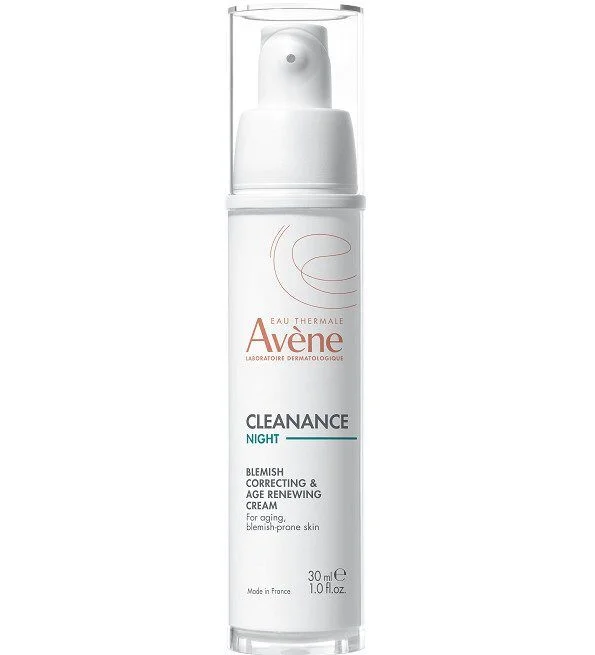 Eau Thermale Avène – Cleanance WOMEN Soin Nuit Lissant 30ml