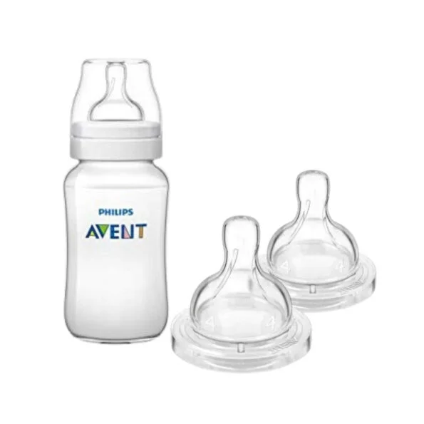 Avent Anti-colic Biberon 260ml Scf813/61+2 Tetine +6m scf634/27