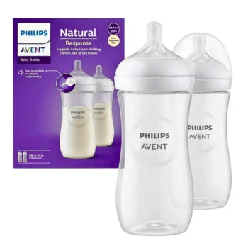 Avent Biberon Natural Avec Tetine +3m 2x300ml SCY906/02