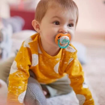 AVENT SUCETTE ORTHO 6-18M BOY PENG/TURT SCF080/07