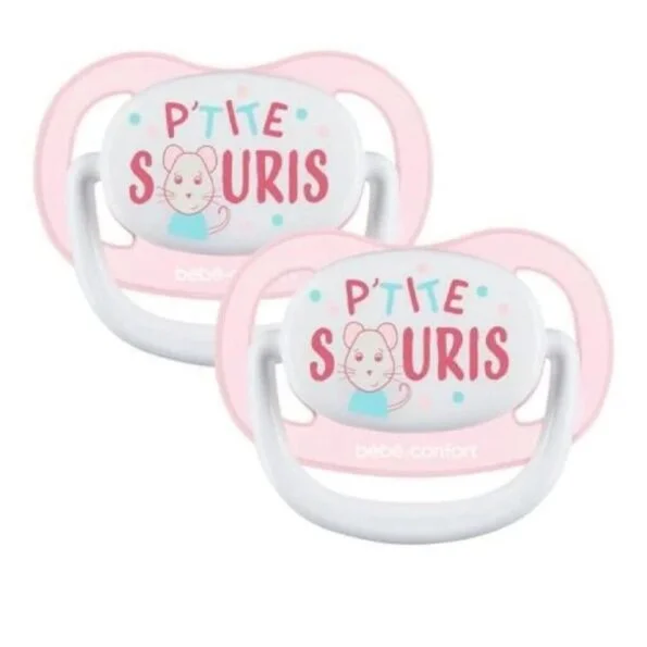 Bebe Confort 2 Sucette Physio Air Conf 6-18m Petit souris