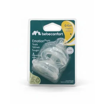 Bebe Confort 2 Tetines Emotion Physio M +6m