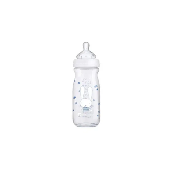 BeBe Confort Biberon En Verre Emotion PP 0-12m 270ml Verre Friends