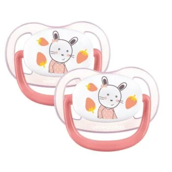 Bebe Confort Sucette physio air 6-18m The Gardener Rose & blanc