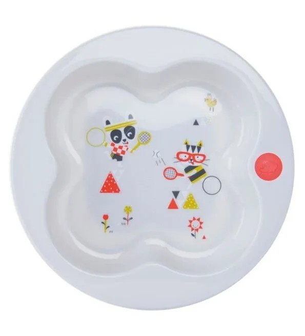 Bebe Confort – Assiette d’apprentissage avec couvercle – Sport (9M +)