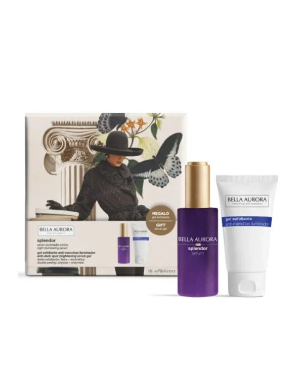 Bella Aurora Splendor Serum 30ml + Gel exfoliante 75ml Pack