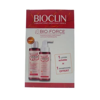 Bioclin Bio-force Lotion Spray 150ml+ Shampoing Fortifiant 200ml Pack