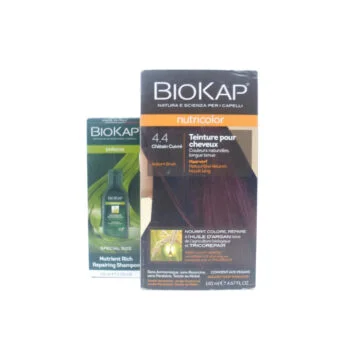 Biokap Nutricolor 4.4 140ml+ Shampoing 100ml pack