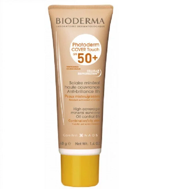 Bioderma Photoderm Cover Touch teinte dorée spf50+ 40g