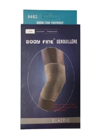 body fine Elastic genouillere XL