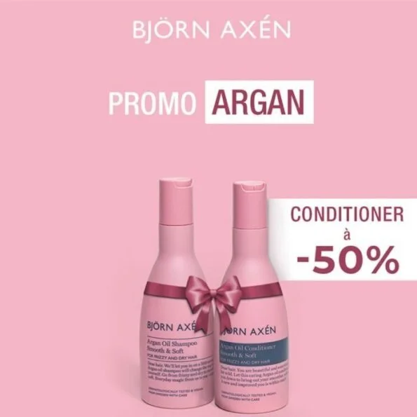 Bjorn Axen Argan Oil Shampoo 250ml + Conditionner à -50%