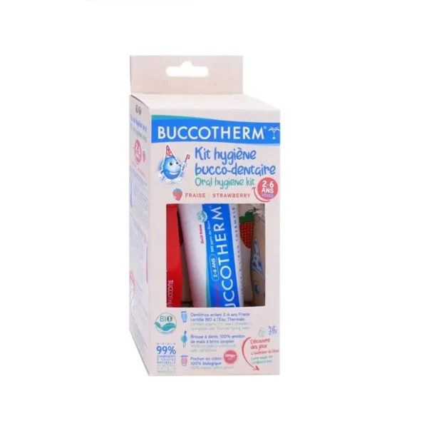Buccotherm Kit-Enfant 2-6 Ans 50 Ml Bio Goût Fraise