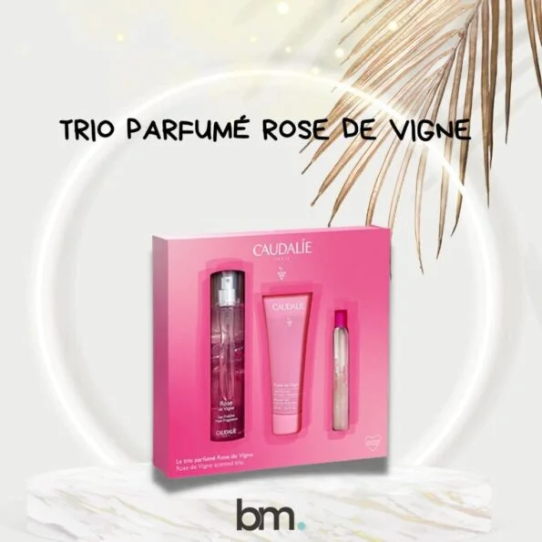 CAUDALIE ROSE DE VIGNE TRIO PARFUMÉ