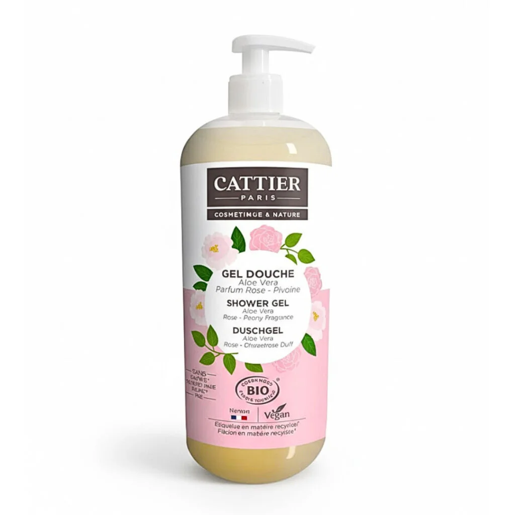 Cattier-Gel-Douche-Aloe-Vera-Parfum-Rose-Pivoine-1L.jpg Cattier Gel Douche Aloe Vera Parfum Rose Pivoine 1L