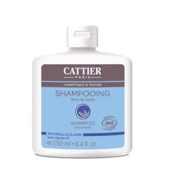 Cattier Shampooing Bois de saule Anti-pellicullaire 250ml