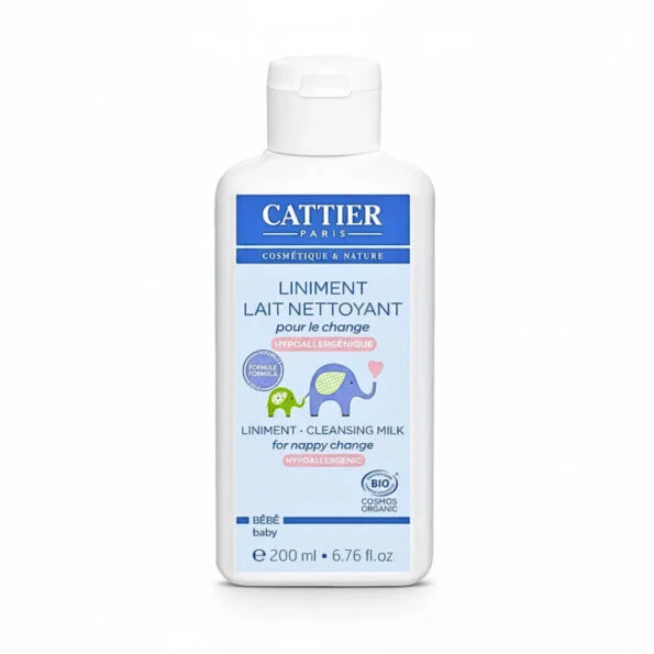 Cattier Liniment Lait Nettoyant Pour Le Change 200ml