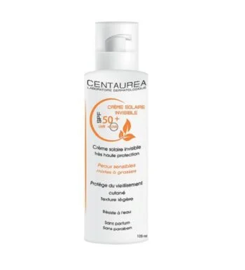 CENTAUREA Crème Solaire Invisible Spf50+ 125ml