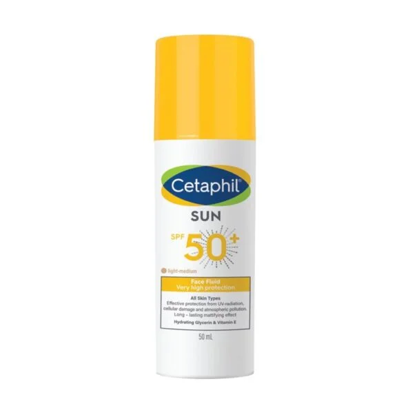 Cetaphil Sun Face Fluide Teinte spf50+ 50ml