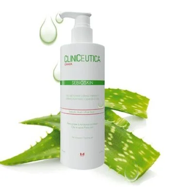 CLINICEUTICA SEBIOSKIN GEL NETTOYANT DERMO-PURIFIANT 250ML