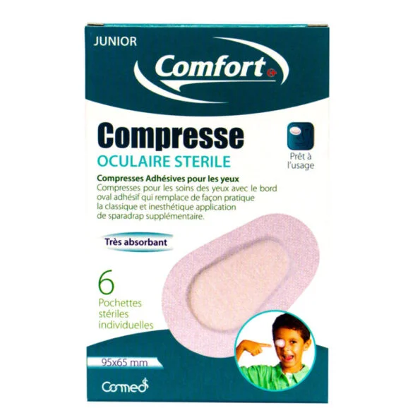 Comfort Compresse Oculaire Junior 10 Pieces