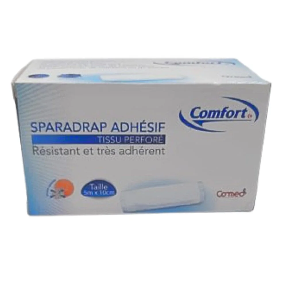 Comfort-sparadrap-Adhesif-Rouge-5m10cm-2.jpg Comfort Sparadrap Adhesif Rouge 5m x 10cm