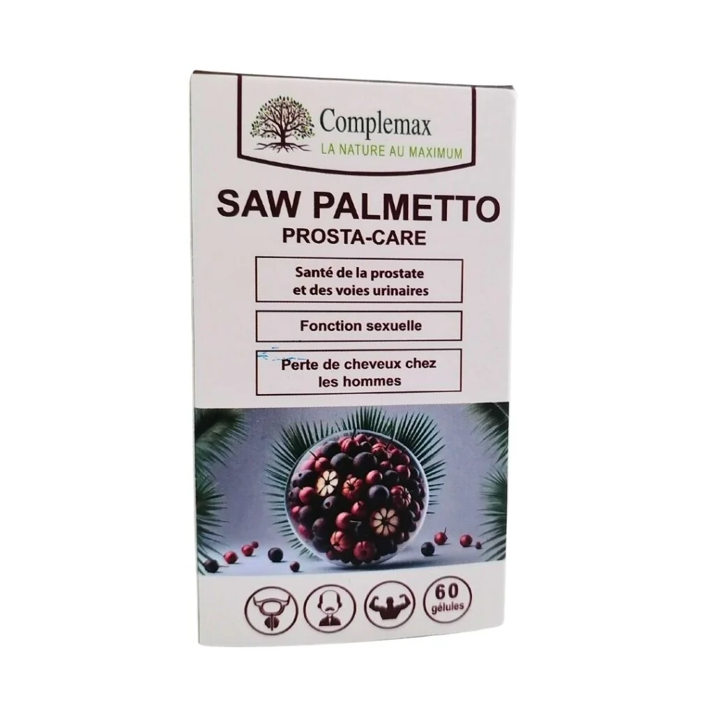 Complemax-Saw-Palmetto-60-gelules-1.jpg Complemax Saw Palmetto 60 Gelules